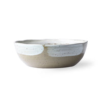 HK LIVING - Kyoto ceramics: brushed noodle bowl
