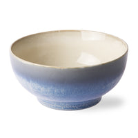 HKliving - 70s ceramics: salad bowl l - ocean