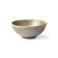 HK LIVING  - Kyoto ceramics: rustic bowl - Green/grey
