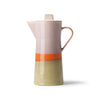 HK LIVING - ceramic 70's coffee pot