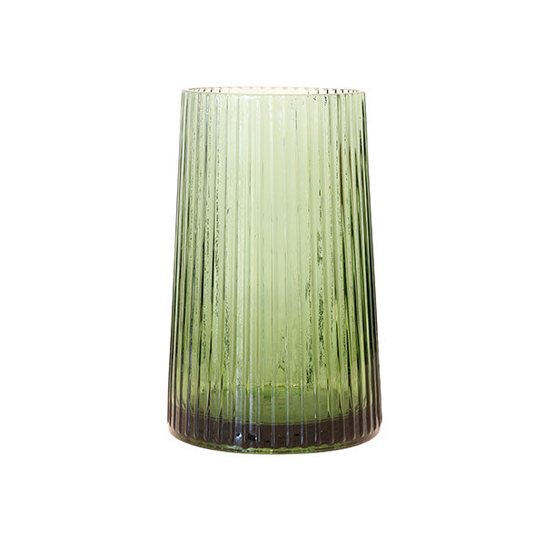 Glass Vase - Green