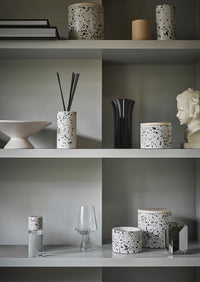 Terrazzo storage jar  S