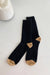 Le Bon Shoppe - Extended Cashmere Classic Socks: Black