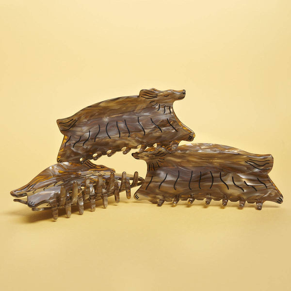 Borzoi Hair Claw Clip