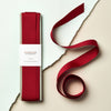 Cadeaux Paperworks - Luxury Recycled Grosgrain Ribbon - 25mm - Ruby Red