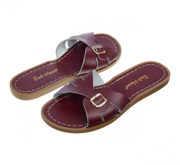 Salt-Water  - Classic Slide - Claret