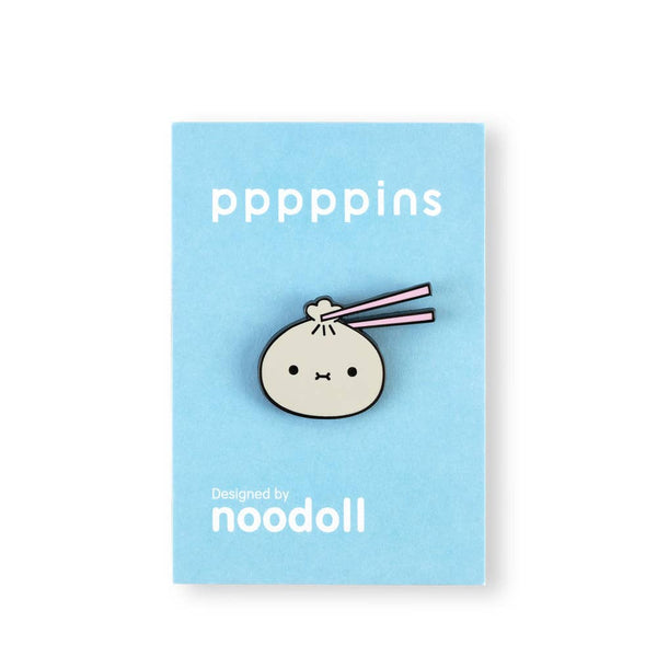 Noodoll - Ricebao Bao with Chopsticks Hard Enamel Pin