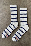Le Bon Shoppe - Extended Striped Boyfriend Socks - Sailor Stripe