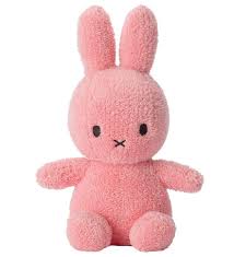 Miffy - Sitting Terry - Pink - 23cm
