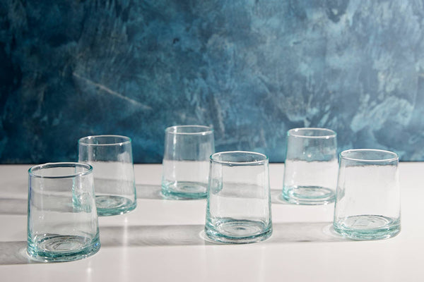 Verve Culture - Moroccan Cone Glassware Small - Clear