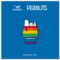 Peanuts Good Vibes Pin - Rainbow House