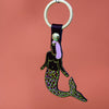 Ark Colour Design - Mermaid Key Fob: Oxblood