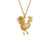 Alex Monroe - Rooster Necklace