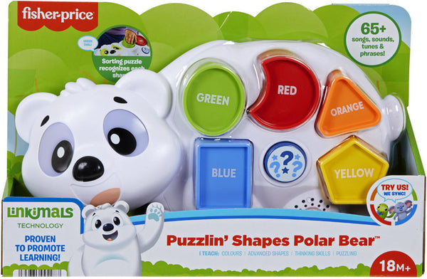 Fisher Price - Linkimals Puzzlin Shapes - Polar Bear