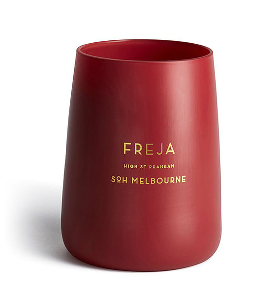 SOH Melbourne - Freja Red Matte Glass