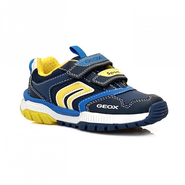 Geox - J Tuono - Navy / Yellow