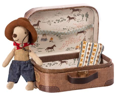 Cowboy in Suitcase - Little Brother Mouse