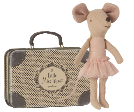 Maileg - Ballerina - Mouse Big Sister in suitcase