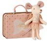 Maileg Mouse, Guardian, Angel in Suitcase