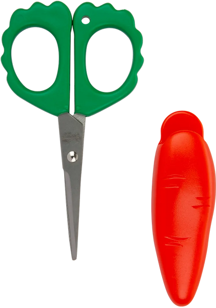Fridge Magnet Scissors - Carrot