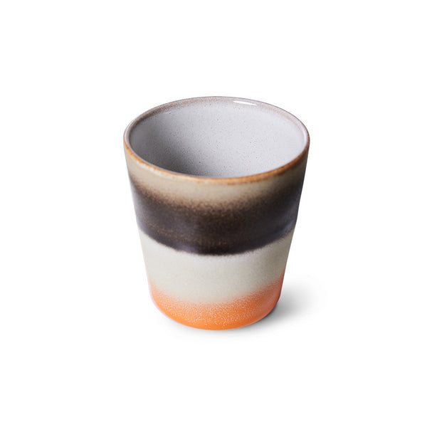 70s Ceramics: coffee Mug life on mars