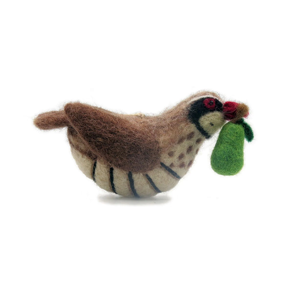 Amica - Partridge with Pear - Decoration