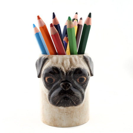 Pug Pencil Pot