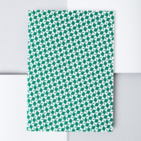 Ola - A5 Layflat Notebook - Dotted Pages - Victor - Green