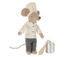 Maileg - Chef Mouse with Pot and Spoon