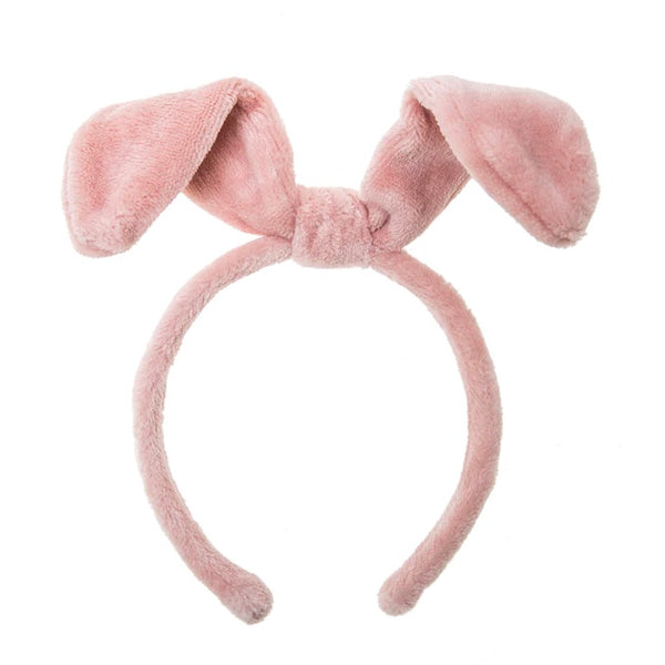 Fluffy Bunny Ear Headband