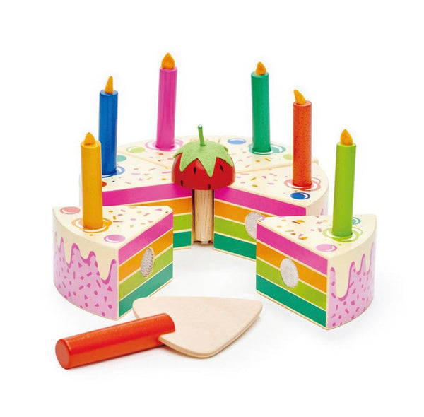 Tenderleaf Toys - Rainbow Birthday Cake