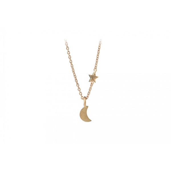 Luna Star Necklace - Gold Plated