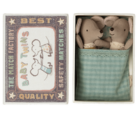 Baby Twin Mice in Box