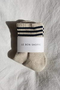 Le Bon Shoppe - Girlfriend Socks - Oatmeal