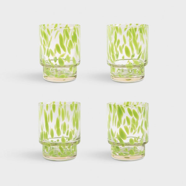 &Klevering - Tortoise Glass - Green - Single