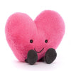 Jellycat - Amuseable Hot Pink Heart - Small