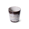 70s Ceramics: coffee Mug hurricane