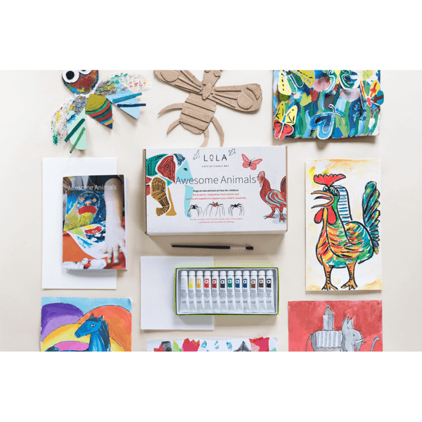 Awesome Animals Art Box