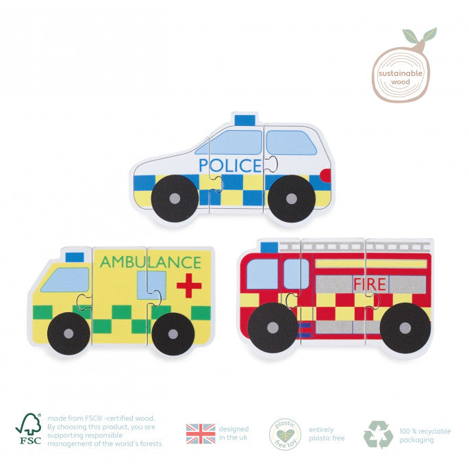 Orange Tree Toys - Emergency Mini Puzzles