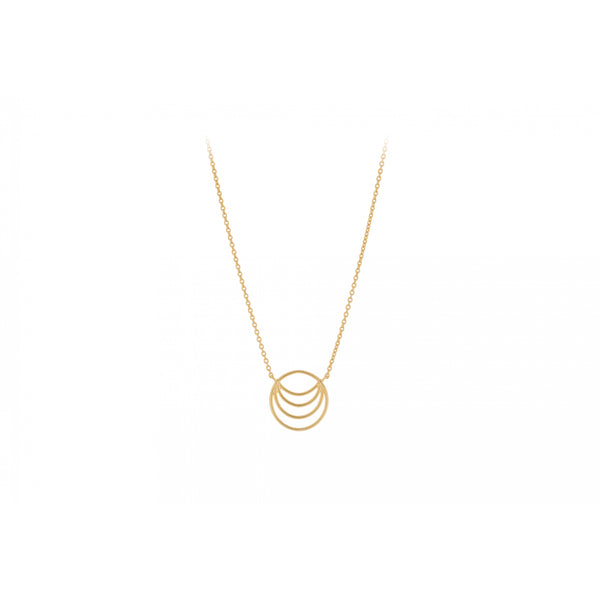 Silhouette Necklace - Gold Plated