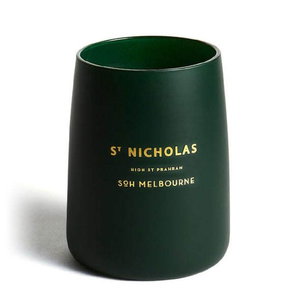 SOH Melbourne - ST NICHOLAS GREEN MATTE CANDLE