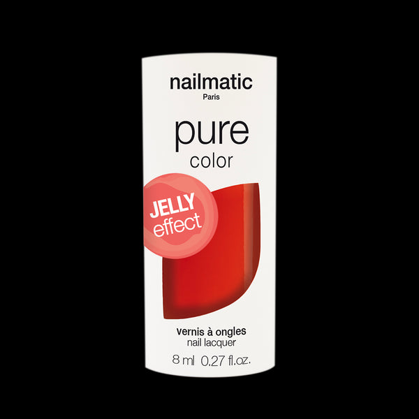 Nailmatic - Orange-red nail polish – URSULA – Jelly effect
