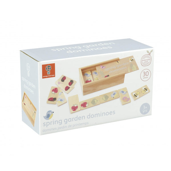 Orange Tree Toys - Spring Garden Dominoes