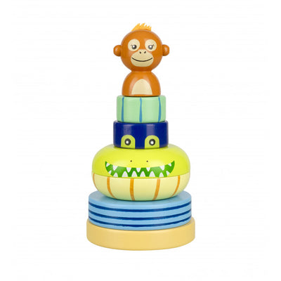 Orange Tree Toys - Jungle Animal Stacking Ring